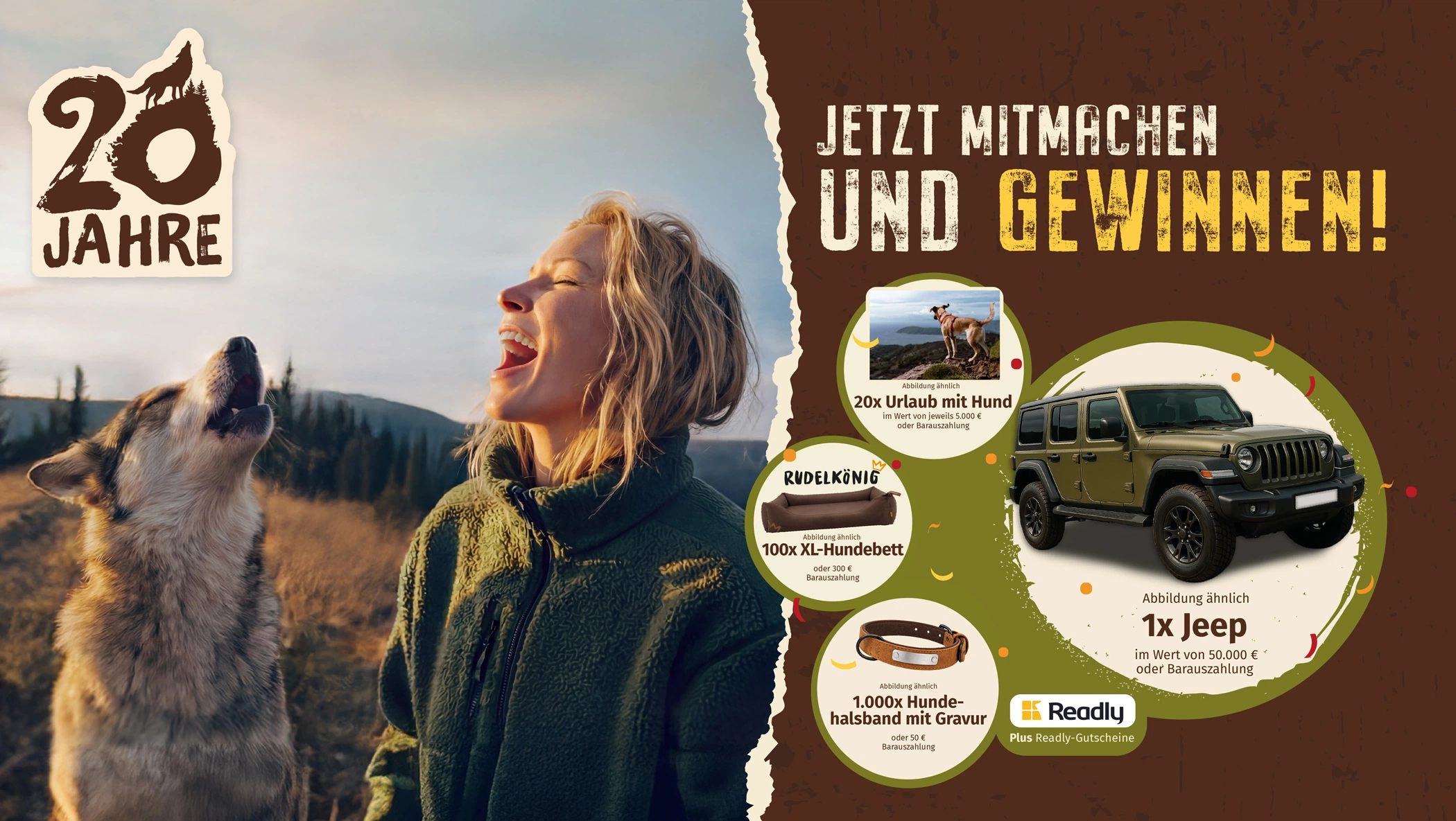 20 Jahre Wolfsblut - Jetzt mitmachen und gewinnen